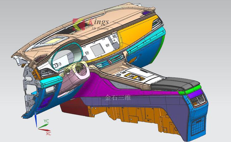 深挖兩年，秋平模型借助金石3D打印機(jī)崛起為重慶汽車(chē)手板之最